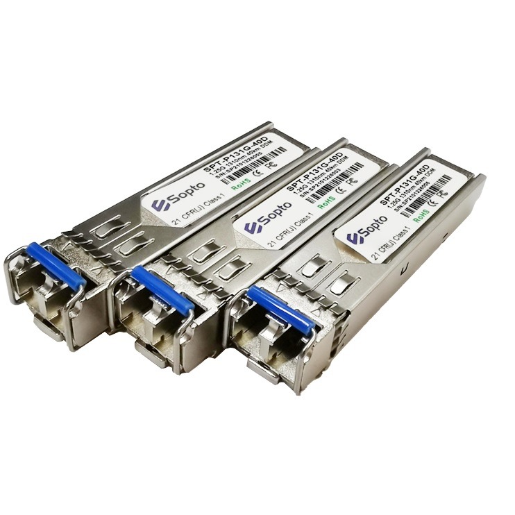 Transceiver SFP 1310nm 1.25G 40km LC Interface with DDM Industrial